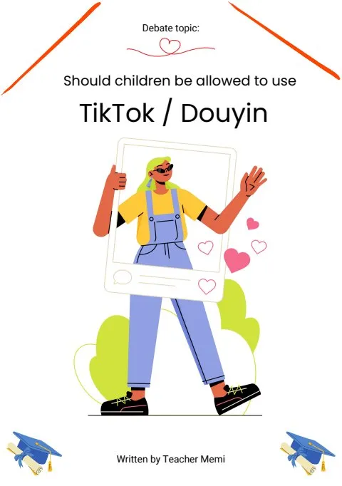 Cover of the TikTok booklet