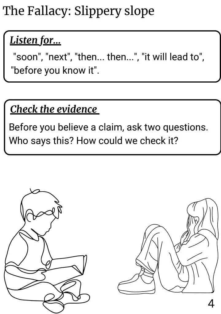Page 4: Listen for… and check the evidence